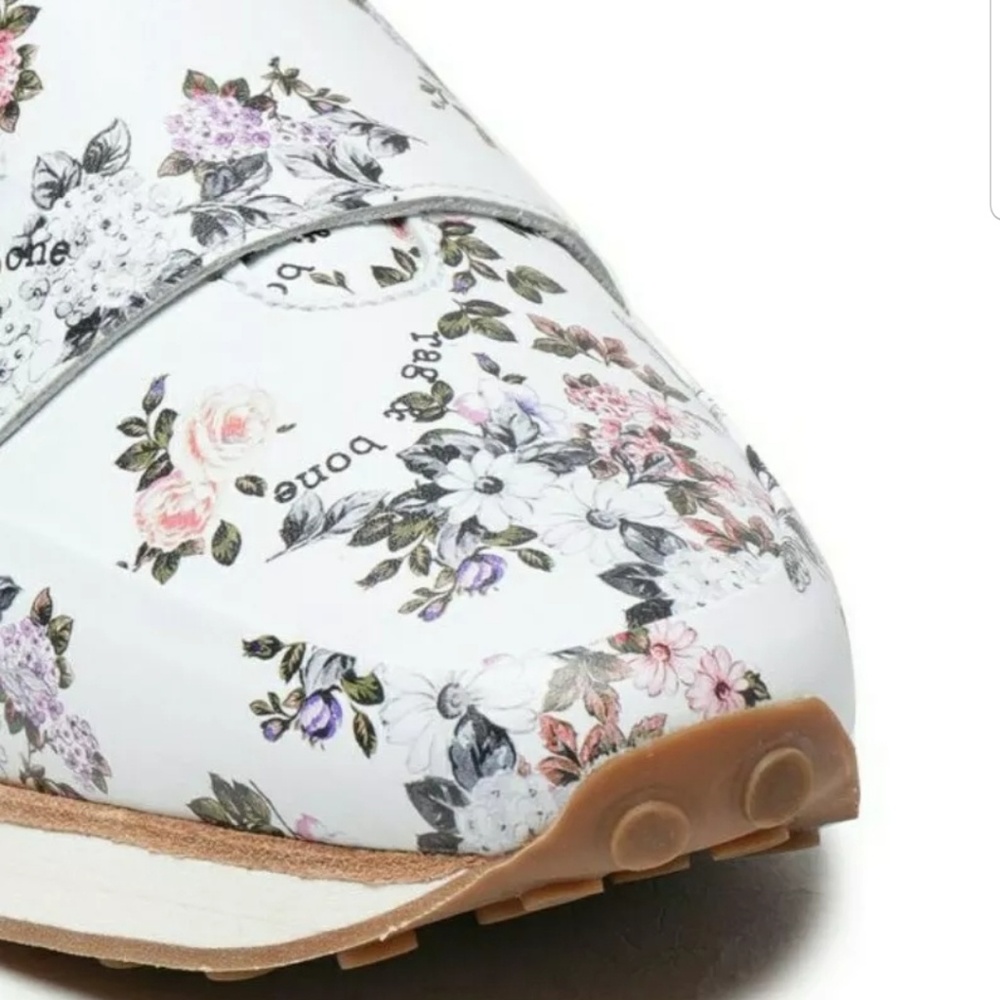 NWOT! Rag & Bone Dylan Floral Print Sneakers - Picture 4 of 8